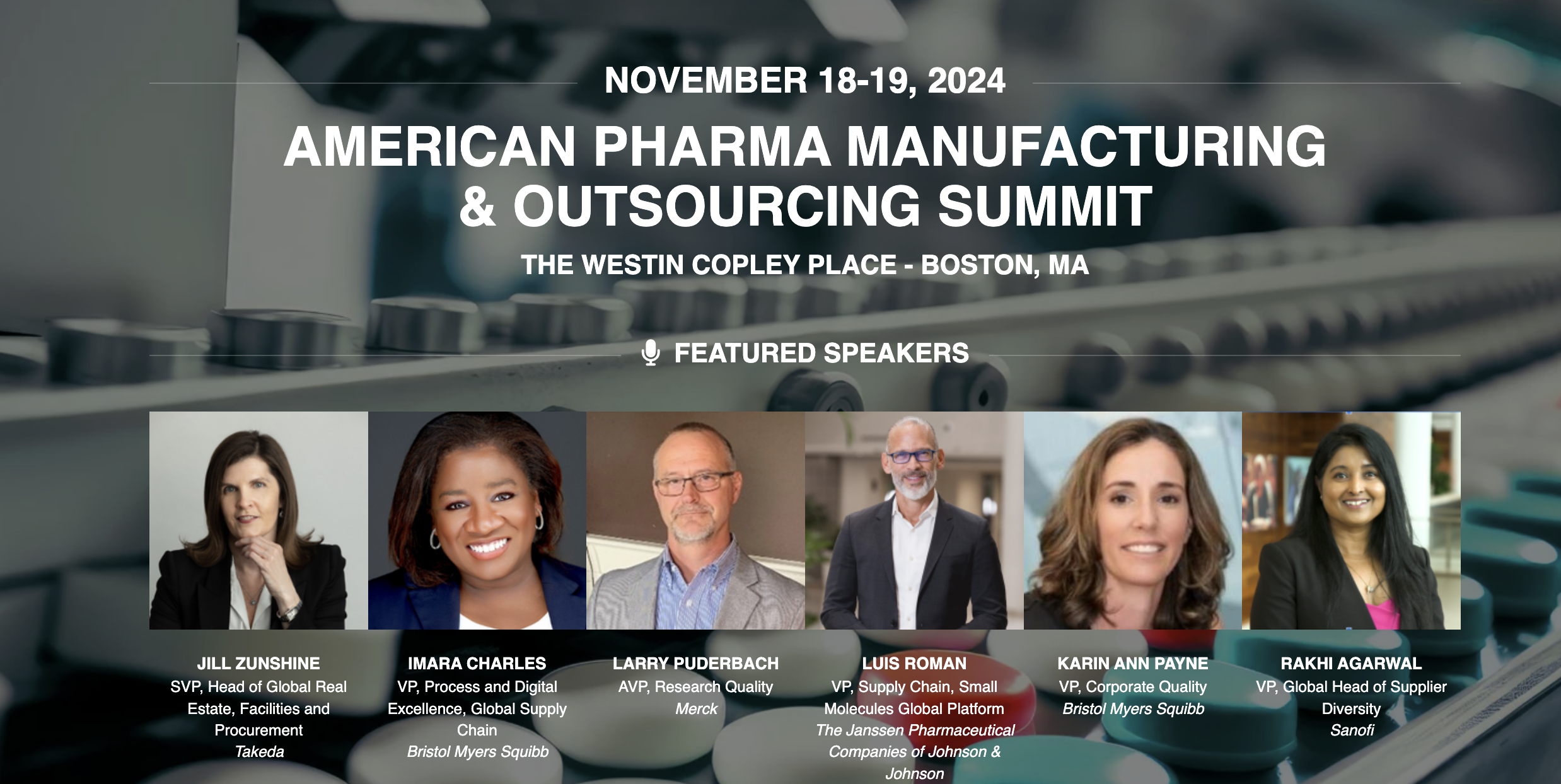 American Pharma Manufacturing & Outsourcing Summit